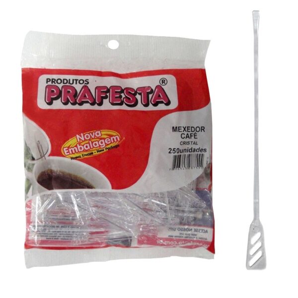 Mexedor Cafe Peq Cristal 250UN